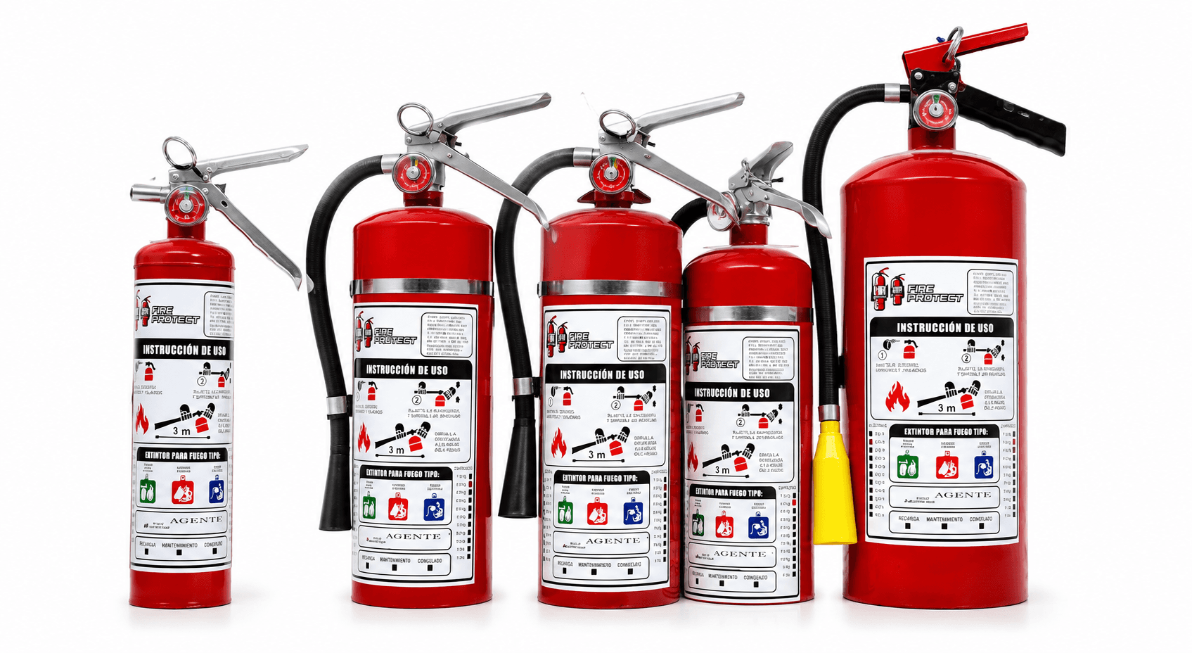 Extintores FireProtect en Mexicali